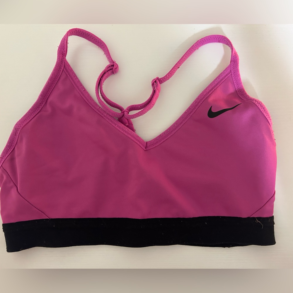 NIKE pink Indy Sports Bra